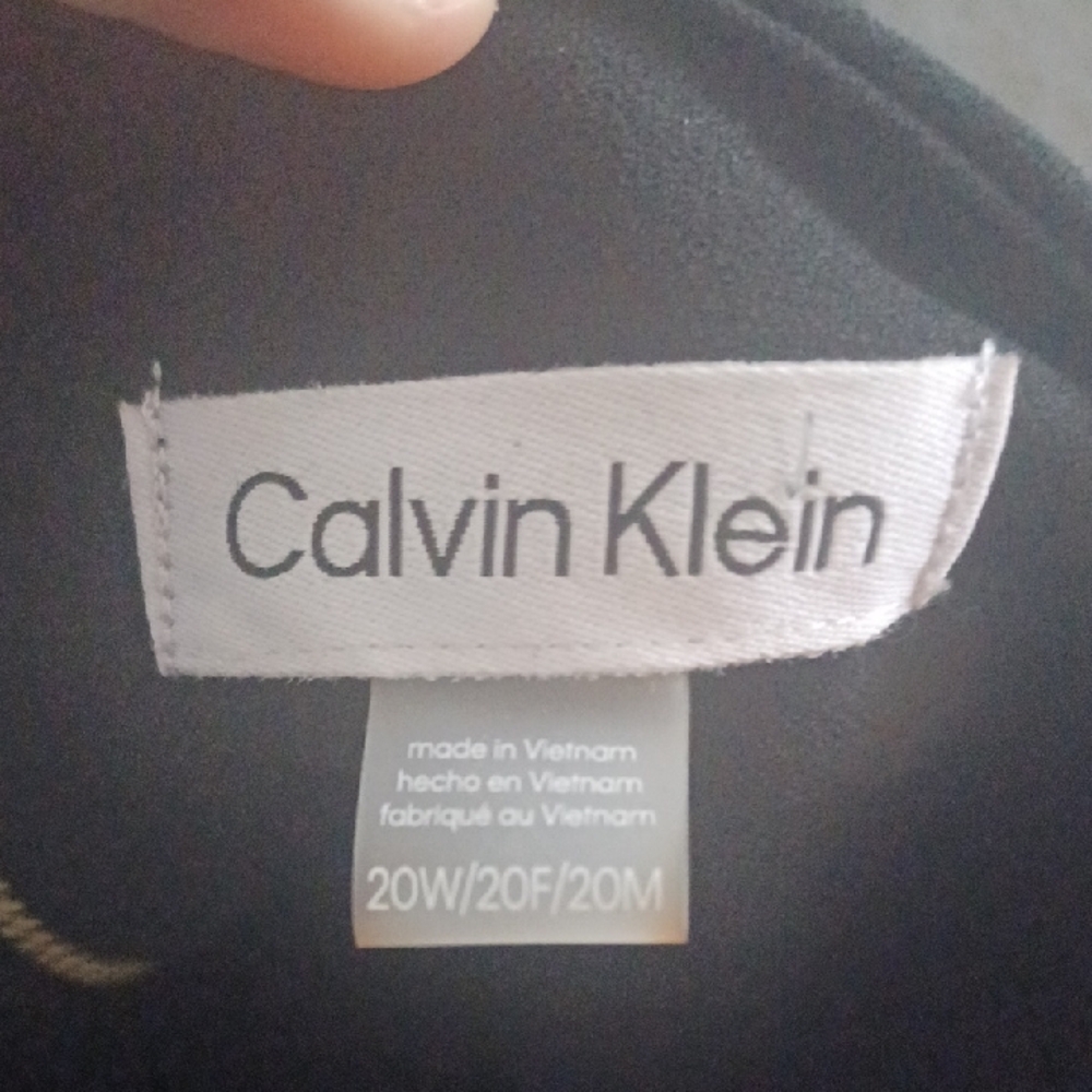 Calvin Klein Classic Black Mini Dress - Picture 3 of 7